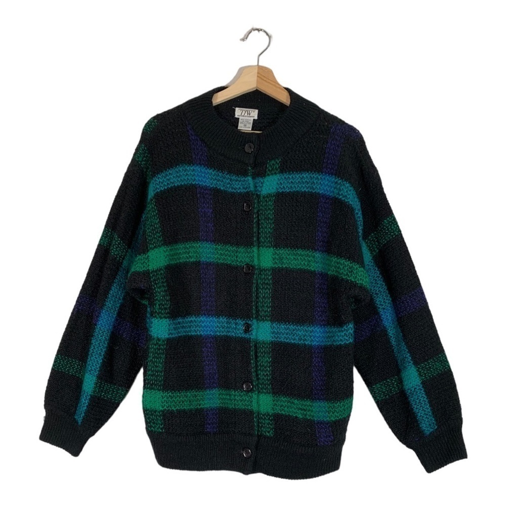 Vintage TJW Cardigan Sweater Size Medium